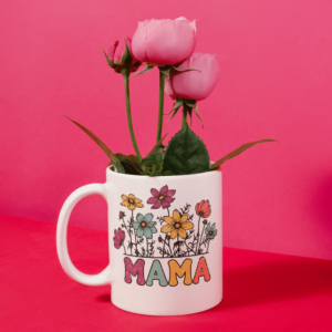 Moederdag mok - Mama Wildflower