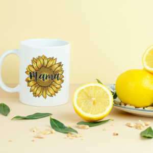 Mok zonnenbloem - Mama