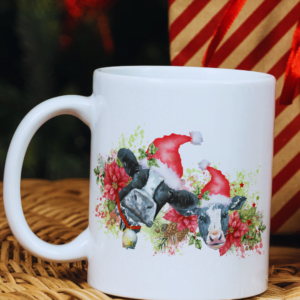 Kertsmok koe met kalf