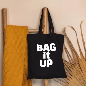 Bedrukte stoffen tas - BAG IT UP